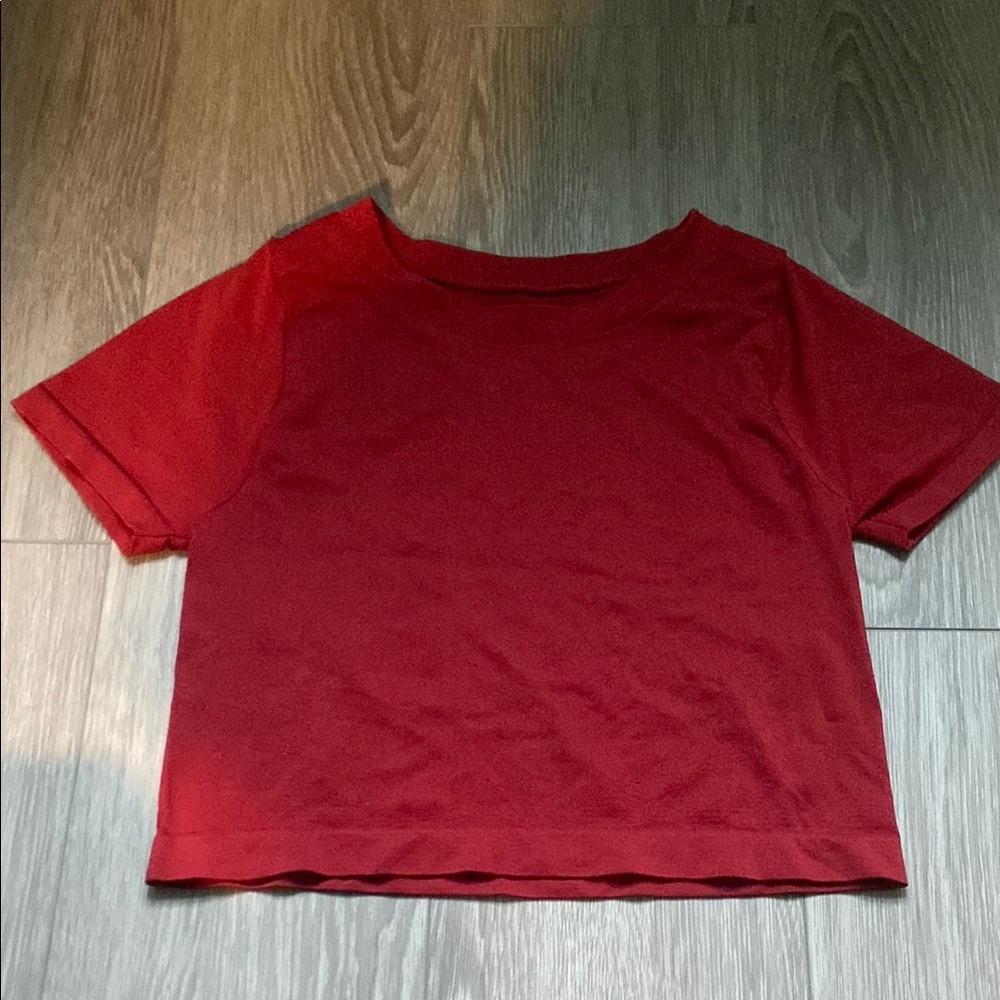 Red Crop Top